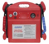 >>PREIS NUR MIT CONRAD PRO MITGLIEDSCHAFT<< // Kunzer Schnellstartsystem AS 12-24/1600 Starthilfestrom (12 V)=1600 A Starthilfestrom (24 V)=800 A Voltmeter, 12 V-Ausgang 1x, Metallzangen