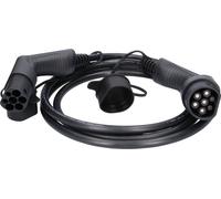 efuturo Ladekabel gerade, Typ 2 auf Typ 2 Stecker, 3 Phasen, bis zu 11 kW, 16 A, 400 V, Mode 3, 3m - 117.7165
