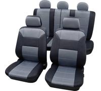 Petex 22574918 Dakar SAB 1 Vario Plus Sitzbezug 17teilig Polyester Grau, Schwarz