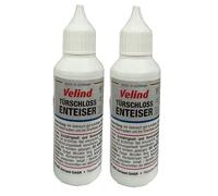 Preisjubel 2 x 50ml Türschlossenteiser, Enteiser für Autotür, Türschloss-Enteiser, Schlossenteiser, blitzschnelle Enteisung, taut eingefrorene Schlösser auf