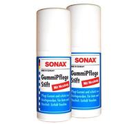 Preisjubel 2 x SONAX GummiPflegeStift 20g, Vaseline, Autopflege, Dichtungspflege, Türgummi