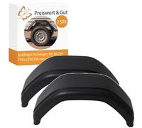 2x Kotflügel für Anhänger 750x220x330mm - Elastisch ,robust, für zb. Autoanhänger und Pferdeanhänger, UV-beständig, für 14 Zoll, Modell 2275