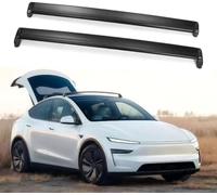 Premium Dachträger Querträger kompatibel für Tesla Model Y Juniper 2025 2026 Hohe Traglast Dachgepäckträger Stangen für Dachbox & Fahrradträger