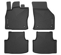 Walser Premium Fussmatten Auto für Cupra Formentor (KM7) 07/2020-Heute, Seat Leon (KL1) 11/2019-Heute, 100% passgenaue Gummimatten Auto - Made in EU, robuste Fußmatten Auto, Auto Fußmatten