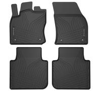 Walser Premium Fussmatten Auto für VW Tiguan Allspace (BW2, BJ2) 03/2017-2024, 100% passgenaue Gummimatten Auto - Made in EU, robuste Fußmatten Auto, Auto Fußmatten