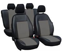 Sitzbezüge Schonbezüge Kunstleder GRAU Universal Seat LEON