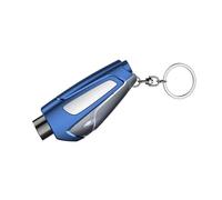 Premium Upgrade Safe Pro 2X Auto Tool Glass Adac Original Für Gurtschneider Notfallhammer, Notfallhammer & Gurtenschneider (Blau,1 Stück)