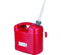 PRESSOL Kunststoff-Kraftstoffkanister flexibler Auslauf, Volumen 20 l, VE 5 Stk rot, ab 5 VE