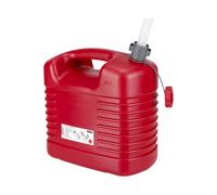 PRESSOL Kunststoff-Kraftstoffkanister flexibler Auslauf, Volumen 20 l, VE 5 Stk rot, ab 5 VE