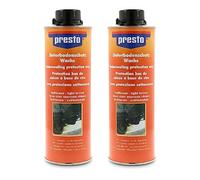 presto 2X 1 Liter Unterbodenschutz UBS auf Wachsbasis braun Spritpistolendose