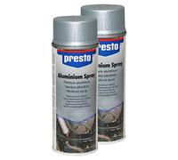 Presto 2X 307137 Aluminium Spray KORROSIONSSCHUTZ Schutz ABGASROHR AUSPUFF 400 m
