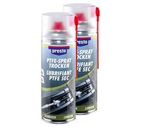 Presto 2X 429972 PTFE Spray TROCKEN OBERFLÄCHENSCHMIERMITTEL Metall Kunststoff 1