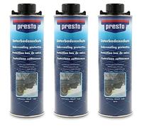 presto 3X 1 Liter Unterbodenschutz UBS Bitumen schwarz Steinschlagschutz Spritzpistolendose