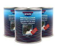 PRESTO 3x 2,5kg Unterbodenschutz Bitumen