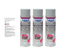 PRESTO 3x 500ml Steinschlag-Unterbodenschutz hell