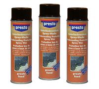 PRESTO 3x 500ml Unterbodenschutz auf Wachsbasis braun