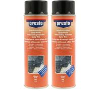 presto 690181 Unterbodenschutz Wachs schwarz 500 ml (Packung mit 2)