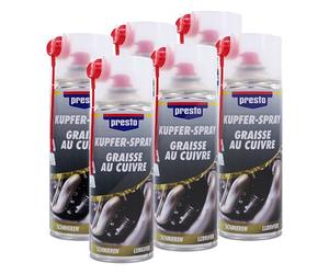Presto 6x 400ml Kupfer-Spray [Hersteller-Nr. 306383]
