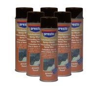 Presto 6x 500ml Unterbodenschutz auf Wachsbasis braun [Hersteller-Nr. 306048]