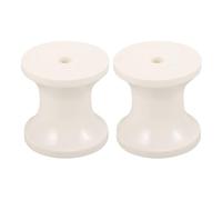 PRETYZOOM 2 Stück Bootsanhänger Kunststoff Trailer Roller Yacht Anhänger Ersatzteile Strapazierfähig Vielseitig für Boots Motorradanhänger