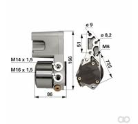 Prillinger - 00127816 - Kraftstoffpumpe zu Deutz Motor