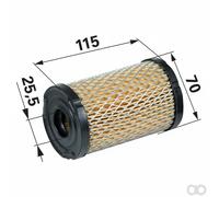 Prillinger - 00428530 - Luftfilter Anstelle von Tecumseh