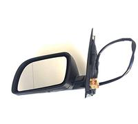 Pro!Carpentis Spiegel Aussenspiegel links kompatibel mit Polo 9N 10/2001-05/2005 elektrisch verstellbar und beheizbar, NICHT elektrisch klappbar Kappe schwarz KEINE Wagenfarbe