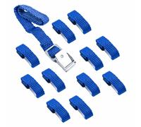 Pro Plus Befestigungsriemen Fahrradträger blau 12 er Set 40 cm für Wohnmobil