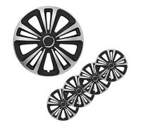 ProPlus Radkappen Terra 16 inches Silber / schwarz Satz von 4