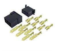 pro-Styling Universal 6-poliger sechs Kontakt Stecker Anschlussstecker 12 24 Volt KFZ PKW LKW Motorrad Trecker Oldtimer usw.