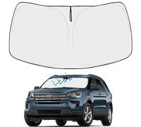 Proadsy Frontscheiben-Sonnenschutz, Faltbarer Sonnenschutz, individuelle Sonnenblende, passend für Ford Explorer SUV, ST XLT, Limited, Platinum-Zubehör 2023 Upgrade