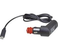 ProCar USB-C® KFZ Ladekabel 3000mA Belastbarkeit Strom max.=3A Stecker mit Kabel 12V zu 5 V, 24V zu 5V
