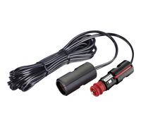 ProCar Verlängerungskabel Zigarettenanzünderkupplung an Flachleitung mit Sicherheits-Universalstecker | Y743051