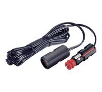 ProCar Verlängerungskabel Zigarettenanzünderkupplung an Flachleitung mit Sicherheits-Universalstec | C33915