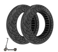 Prodrocam 10 x 2,5 Vollgummireifen 60/70-6,5 Solide Reifen für Segway Ninebot Max G30 Elektroroller 10 Zoll Ersatzreifen Ersatzräder für Scooter (2 PCS)