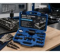 Profi Diesel-Injektoren-Abzieher-Set mit Schlaghammer für Mercedes-Benz, BMW