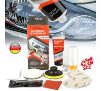 Profi Reparatur Set Scheinwerfer Politur Frontscheinwerfer Aufbereitung Polieren