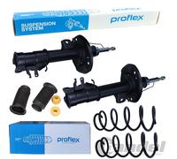 PROFLEX FAHRWERKSATZ STOSSDÄMPFER+FEDER VORDERACHSE passend für OPEL CORSA D S07