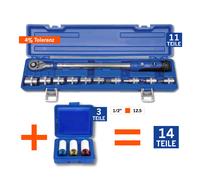 PROJAHN Reifenwechselwerkzeug 12,5 1/2" Set 14-tlg inkl. Drehmomentschlüssel