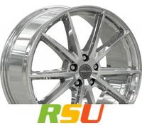 Proline PXL full polished 9x20" ET52 LK5 112 ML 66.5 Alufelgen 20 Zoll