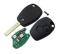 ProPlip Schlüssel komplett mit Elektronik zum Programmieren PLIP für Renault Kangoo Modus Clio Master Megane Dacia Logan Sandero Duster Opel Vivaro Movano PCF 7947 Fernbedienung