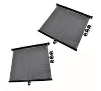 SUNPROTEX 2 x Sonnenschutz Sonnenblende Universal Seitenscheiben Baby UV Schutz