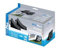 ProPlus 341347 Paar Unterlegkeile mit Griff Bremskeile Wohnwagen Anhänger