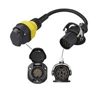 ProPlus 343552 Voltage Reducer 24V to 12V adapter 15 pin to 13 pin | ISO 12098 auf ISO 11446, Anhängerstecker Adapter für LED- und Glühlampen