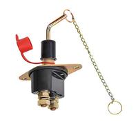 ProPlus 347031 Batterie Trennschalter Natoknochen Heavy Duty Dauer 500 Ampere Spitze 2500A 2-Polig Hauptschalter Not Aus Schalter