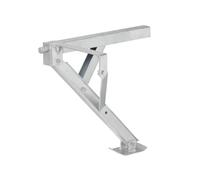 ProPlus 600 kg 460 mm Anhänger-Eckträger | Verzinkter Stahl mit Kippfuß. Stabilisiert Wohnwagen und Anhänger beim Campen oder Beladen.
