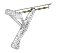 ProPlus Ausdrehstütze Wohnwagen Wohnwagenstützen Kurbel Stützen Anhängerstütze (1100kg 597x280mm H:497mm)