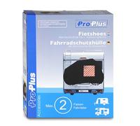 Proplus Fahrradschutzhülle für 2 Fahrräder mit Sichttasche für Warnschild [Hersteller-Nr. 330286]