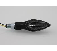 PROTECH Universal Lauflicht LED-Blinker RC-100 Spiegel & Blinker Schwarz für BMW F 900 R,KAWASAKI Ninja 1000 SX,KTM 1290 Super Duke GT