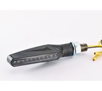 PROTECH Universal LED-Blinker RC-30 Spiegel & Blinker Schwarz für BMW F 900 R,KAWASAKI Ninja 1000 SX,KTM 1290 Super Duke GT